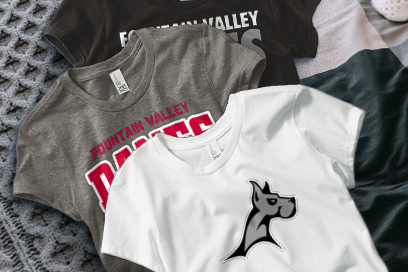 Fountain Valley Danes Tees (Option 1) Banner