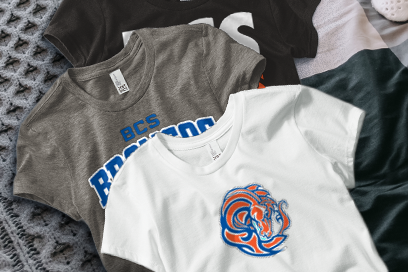 F C Boyd Christian School Broncos Tees (Option 1) Banner