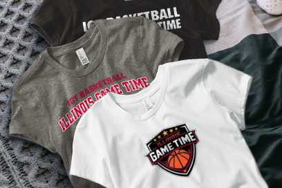 Illinois Game Time  Basketball Tees (Option 1) Banner