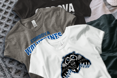 CORDOVA  WOLVERINES Tees (Option 1) Banner