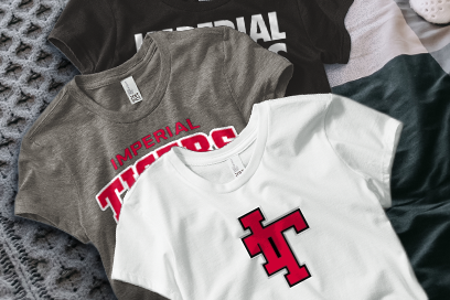 Imperial Tigers Tees (Option 1) Banner