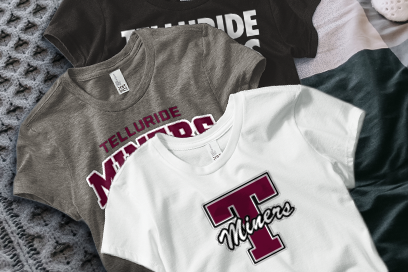 Telluride  Miners Tees (Option 1) Banner