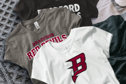 Bradford Red Devils Online Store Tees (Option 1) Banner