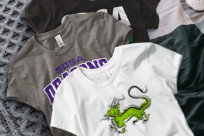 Southern Delaware School Of The Arts dragons Tees (Option 1) Banner