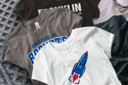 Franklin Rockets Tees (Option 1) Banner