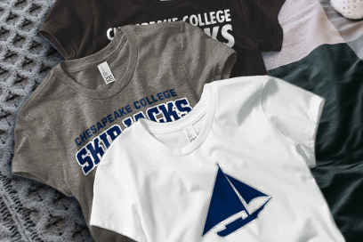 Chesapeake College Skipjacks Tees (Option 1) Banner