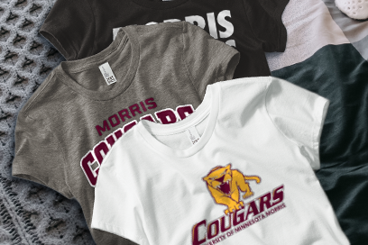 University of Minnesota Morris Cougars Tees (Option 1) Banner