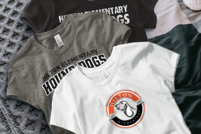 Hilton Elementary School hound dog Tees (Option 1) Banner