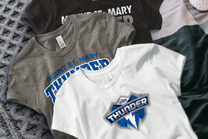 Mount St. Mary Academy believe in the boom Tees (Option 1) Banner
