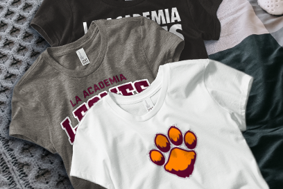La Academia  Leones Tees (Option 1) Banner