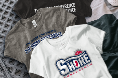 The Shore Conference Online Apparel Store Tees (Option 1) Banner