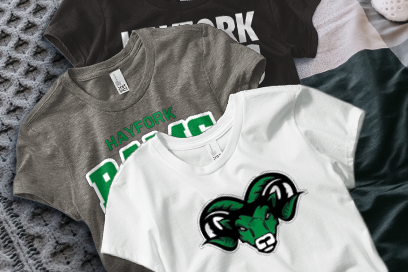 Hayfork Rams Sideline Store Tees (Option 1) Banner