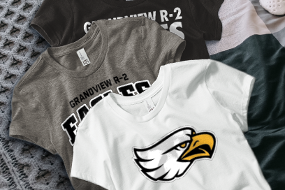 Grandview R-2  Eagles Tees (Option 1) Banner