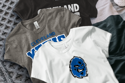 Cleveland Community College Yetis Tees (Option 1) Banner