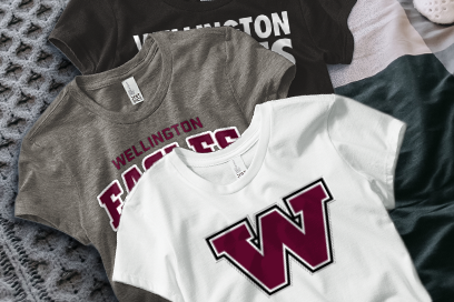Wellington  Eagles Tees (Option 1) Banner