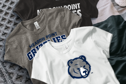 Meadow Point  Grizzlies Tees (Option 1) Banner