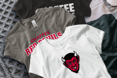 Chaffee Red Devils Tees (Option 1) Banner