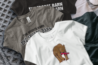 The Sports Barn The Sports Barn Tees (Option 1) Banner