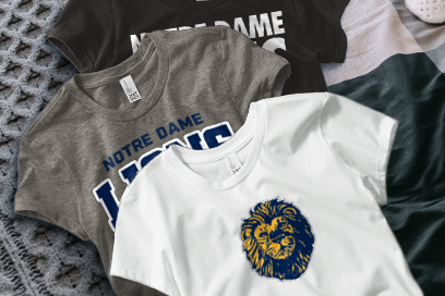 Notre Dame Lions Tees (Option 1) Banner