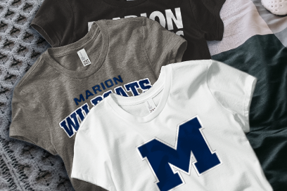 Marion  Wildcats Tees (Option 1) Banner