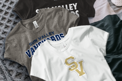 Sun Valley Vanguards Tees (Option 1) Banner