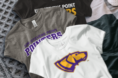 UW-Stevens Point Pointers Tees (Option 1) Banner