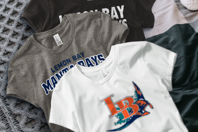 Lemon Bay Manta Rays Tees (Option 1) Banner