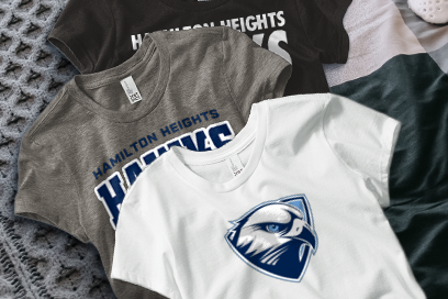 Hamilton Heights Hawks Tees (Option 1) Banner