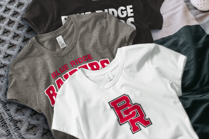 BLUE RIDGE Raiders Tees (Option 1) Banner