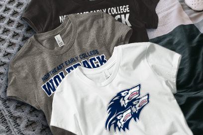 Northeast  Wolfpack Tees (Option 1) Banner