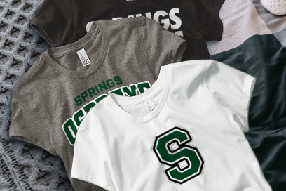 Springs Ospreys Tees (Option 1) Banner