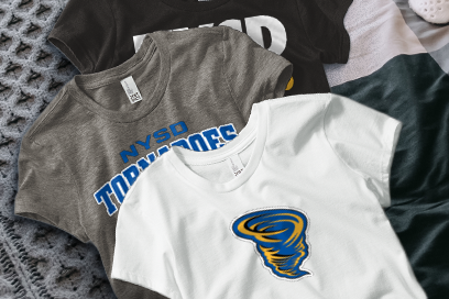 New York School for the Deaf Tornadoes Tees (Option 1) Banner