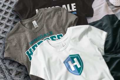 Hinsdale Heroes Tees (Option 1) Banner