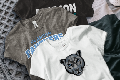 Pearson Panthers Tees (Option 1) Banner