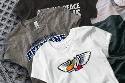 Abiding Peace  Pelicans Tees (Option 1) Banner