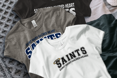 Saint Mary-Sacred Heart Saints Tees (Option 1) Banner