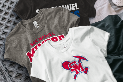 San Manuel Miners Tees (Option 1) Banner