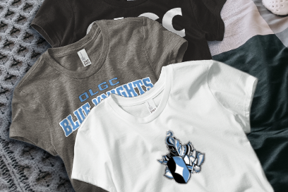 OLGC Blue Knights Tees (Option 1) Banner