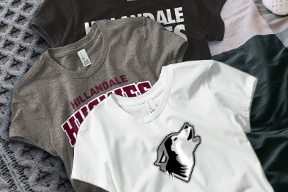Hillandale  Huskies Tees (Option 1) Banner
