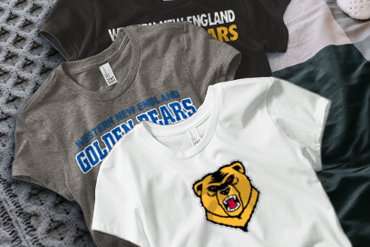 Western New England Golden Bears Tees (Option 1) Banner