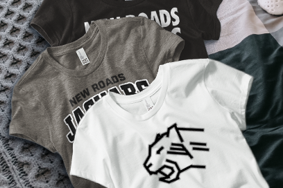 NEW ROADS JAGUARS Tees (Option 1) Banner