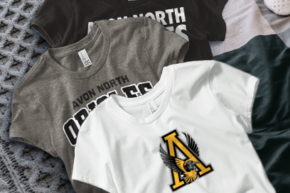 Avon North Orioles Tees (Option 1) Banner