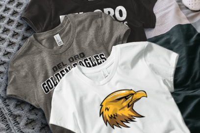 Del Oro Golden Eagles Tees (Option 1) Banner