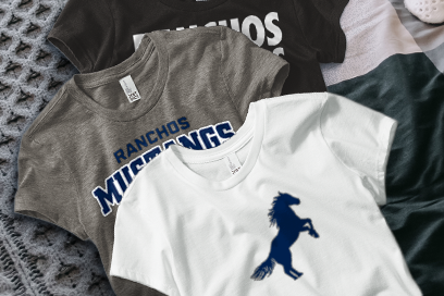 Ranchos Mustangs Tees (Option 1) Banner