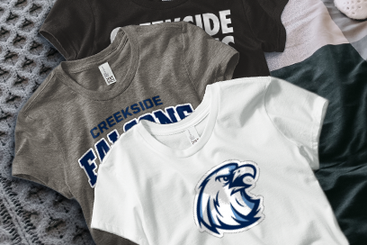 Creekside  Falcons Tees (Option 1) Banner