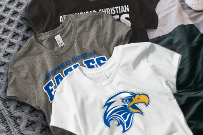 Arrowhead Christian  Eagles Tees (Option 1) Banner