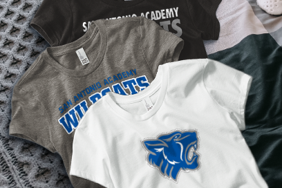 San Antonio  Wildcats Tees (Option 1) Banner