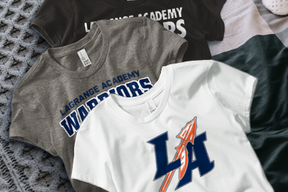 LaGrange Academy Warriors Tees (Option 1) Banner