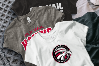 Old Vail  Hawks Tees (Option 1) Banner