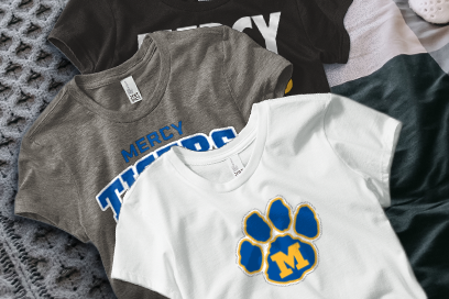 Mercy High School Tigers Online Store Tees (Option 1) Banner